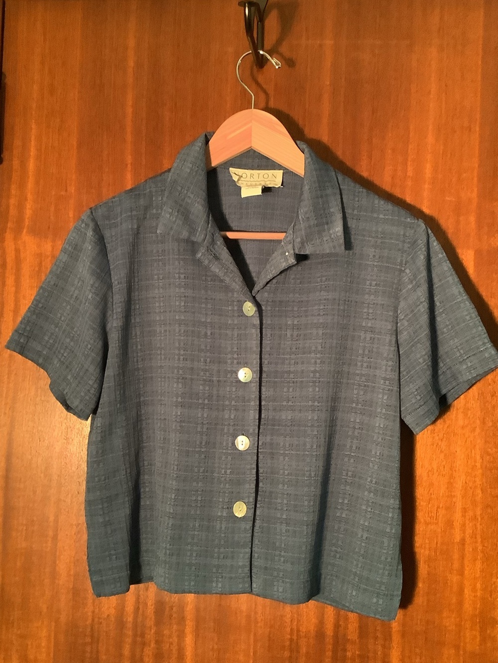 Vintage Norton Cropped Blouse